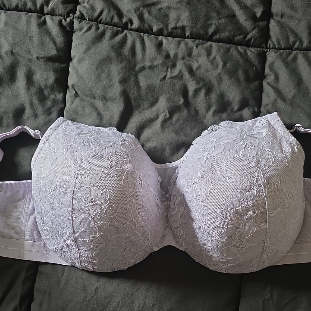Cacique  Lace Bra Light Purple